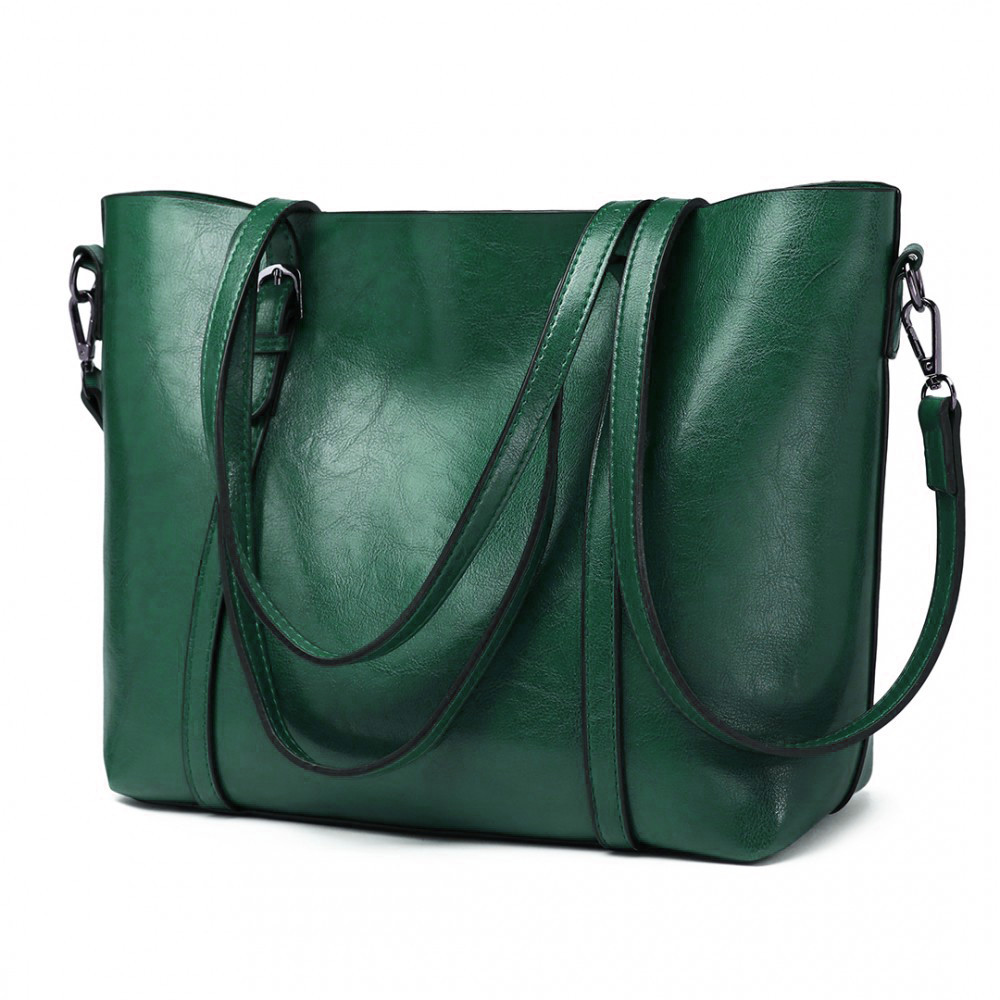 Zelená dámská elegantní kabelka Cellie