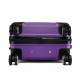 Fialový kvalitní cestovní set kufrů 3 v 1 Brenton