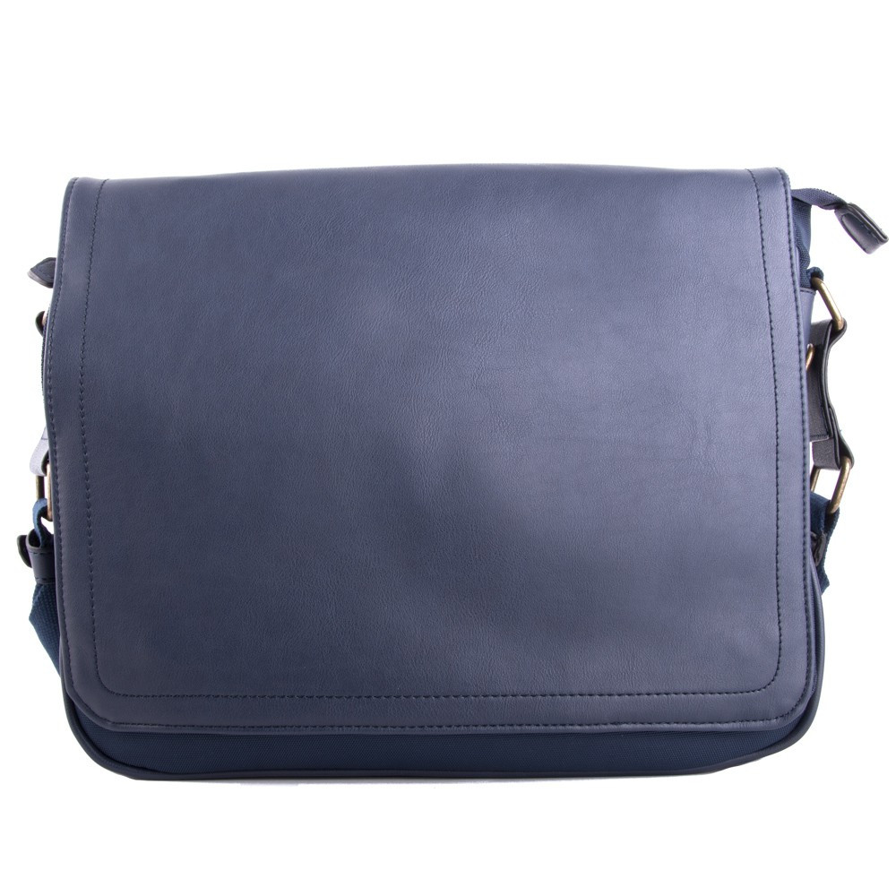 Modrá větší pánská taška přes rameno Daniell