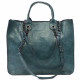 Modrý dámský elegantní kabelkový set 2v1 Kayden