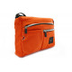 Oranžová zipová dámská crossbody taška Baylen