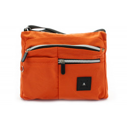 Oranžová zipová dámská crossbody taška Baylen