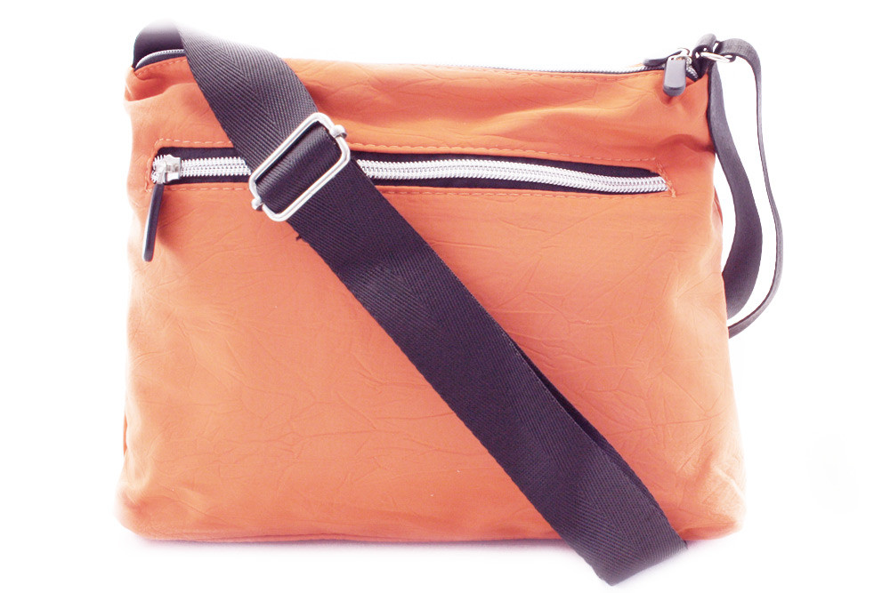 Růžová zipová dámská crossbody taška Baylen