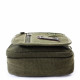 Tmavě zelená pánská crossbody taška Urijah