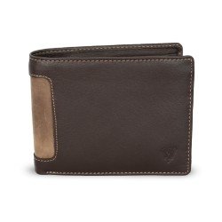 Hnědá pánská kožená peněženka Emerson