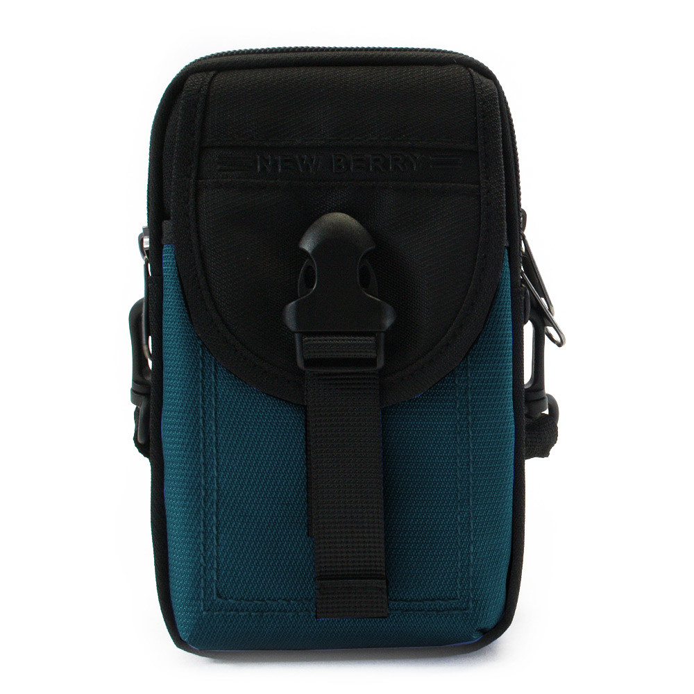 Tmavě zelená pánská praktická crossbody taška Marshiel