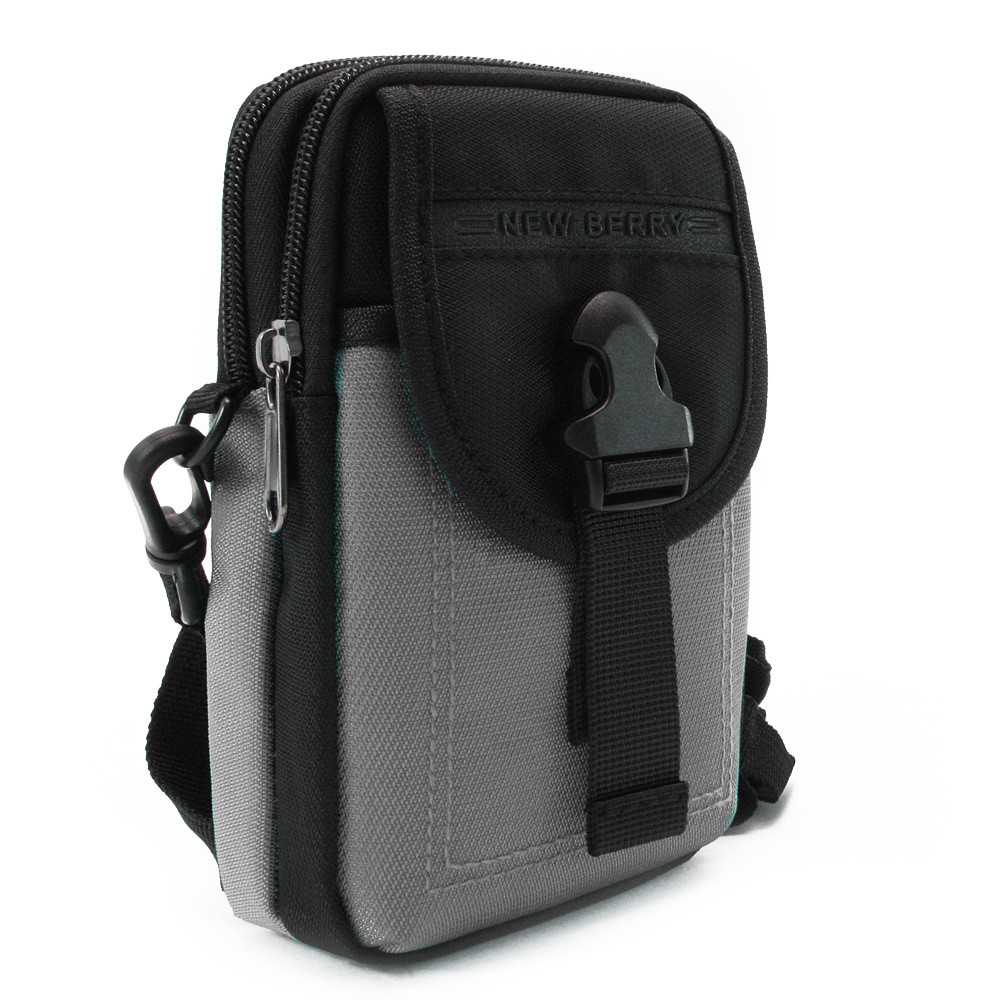 Šedá pánská praktická crossbody taška Marshiel