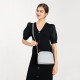 Šedá elegantní crossbody dámská kabelka Chrisa