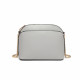 Šedá elegantní crossbody dámská kabelka Chrisa