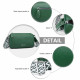 Zelená kožená crossbody dámská kabelka Iousta
