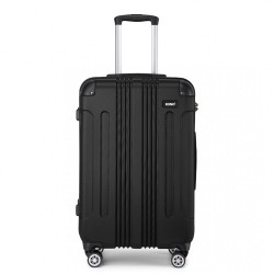 Černý cestovní kvalitní střední kufr Cenen