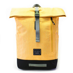 Žlutý prostorný městský batoh Blaisdell