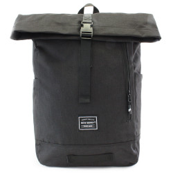 Černý prostorný městský batoh Blaisdell