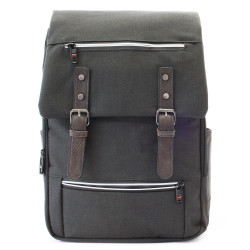 Černý praktický městský batoh Antol