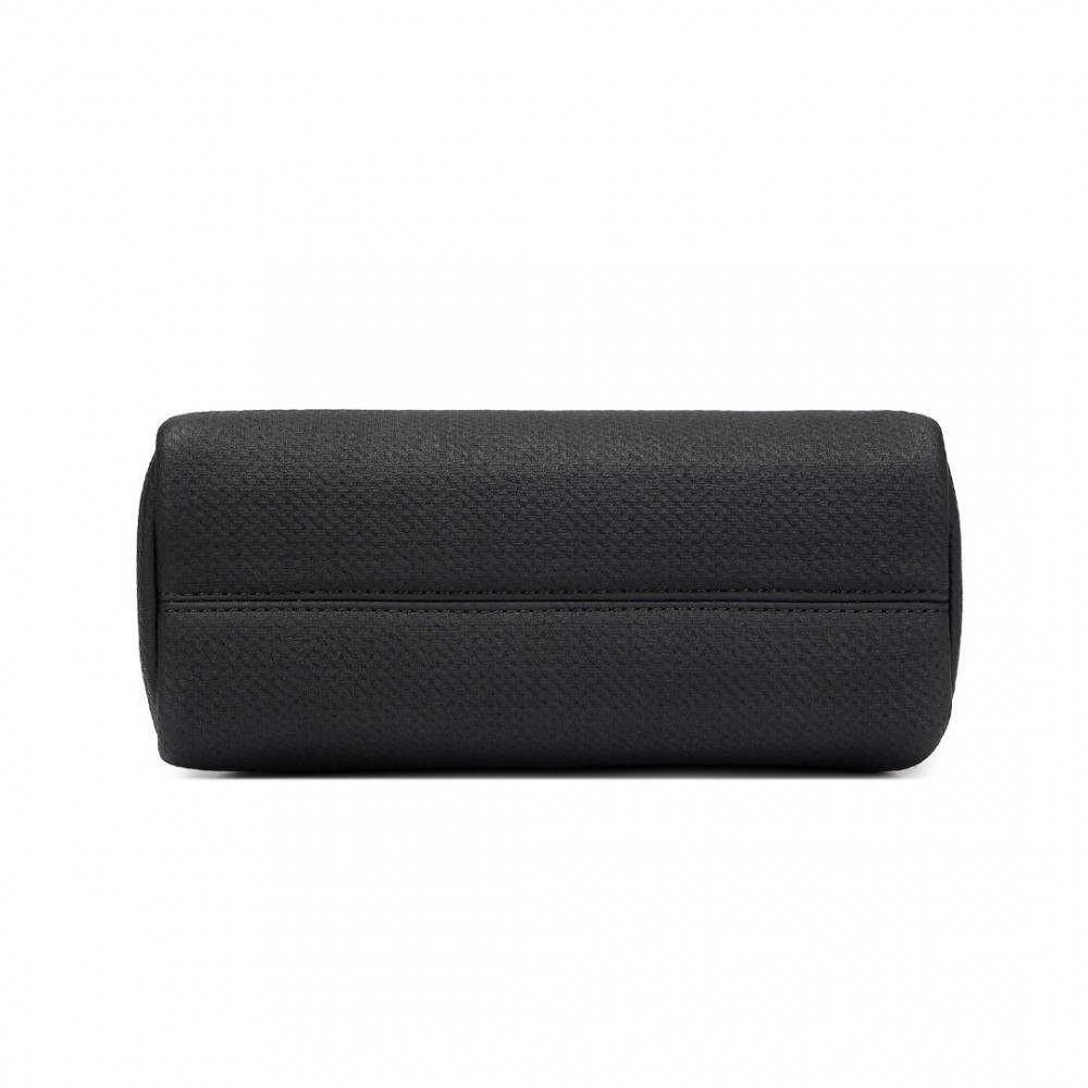 Černá crossbody kabelka s výrazným popruhem Bethany