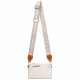 Béžová crossbody kabelka s výrazným popruhem Bethany