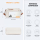 Béžová crossbody kabelka s výrazným popruhem Bethany