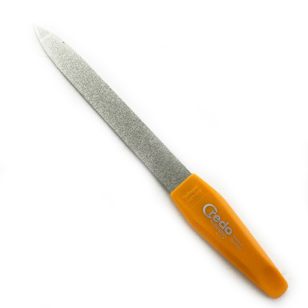 Žlutý oboustranný safírový pilník Solingen Abelin