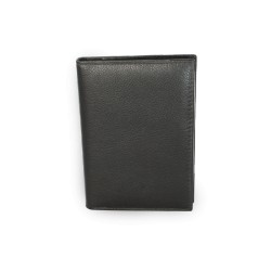 Černá kožená dokladovka Elien