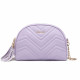 Světle fialová dámská dvouzipová crossbody kabelka Winfred