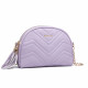 Světle fialová dámská dvouzipová crossbody kabelka Winfred