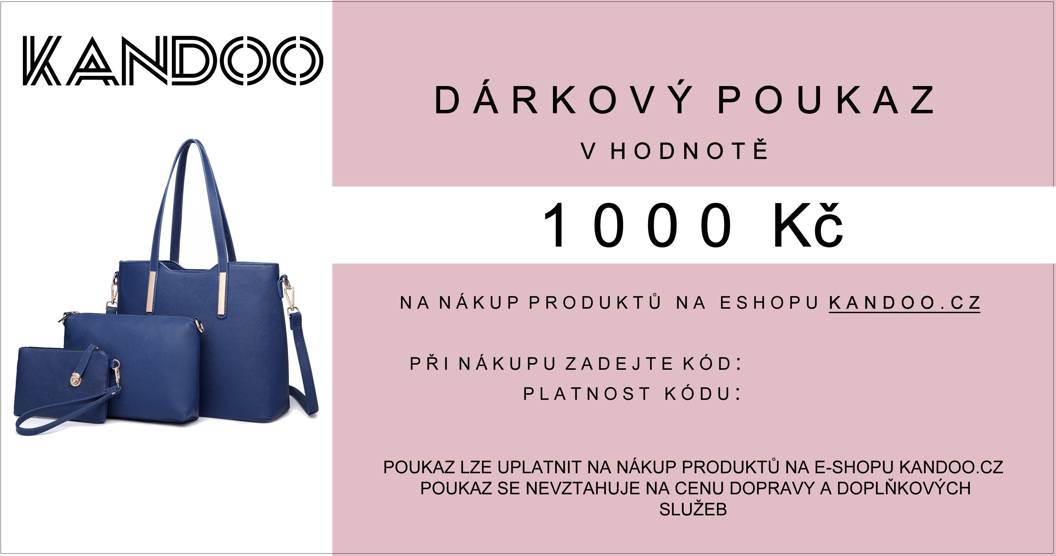 Dárkový poukaz v hodnotě 1.000 Kč