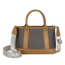 Tmavě šedá moderní dámská kabelka Elara