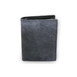 Modrá pánská kožená JEANS peněženka Raffael