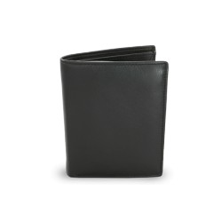 Černá kožená policejní peněženka Daelle