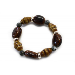 Světle hnědý dámský náramek Orlaya