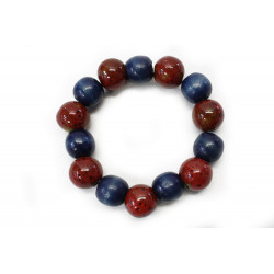 Modročervený dámský náramek Orlaya