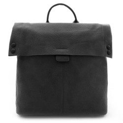 Černý stylový dámský klopnový batoh Zyana