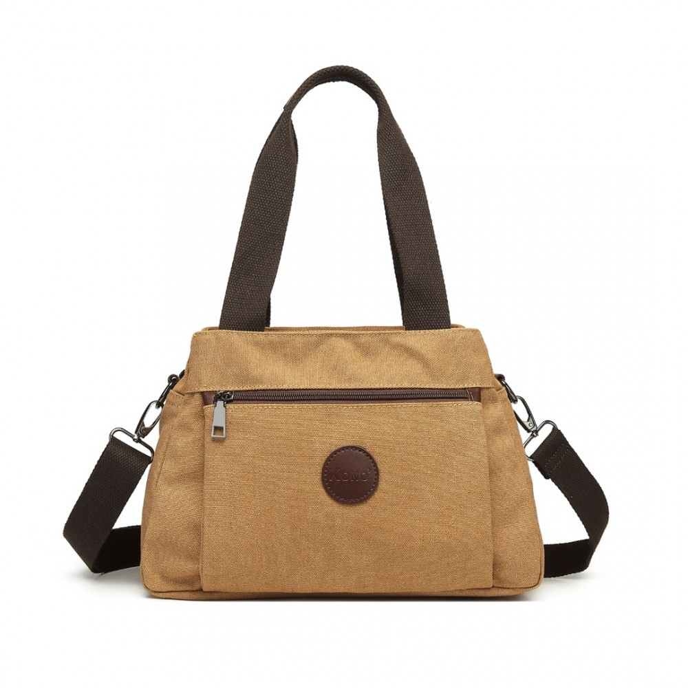 Hnědá dámská crossbody taška Cedra