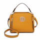 Žlutá zipová crossbody dámská kabelka Zivana
