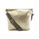 Zlatá dámská jednoduchá crossbody kabelka Amaya