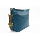 Modrá dámská jednoduchá crossbody kabelka Amaya