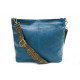 Modrá dámská jednoduchá crossbody kabelka Amaya