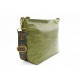 Světle zelená dámská jednoduchá crossbody kabelka Amaya