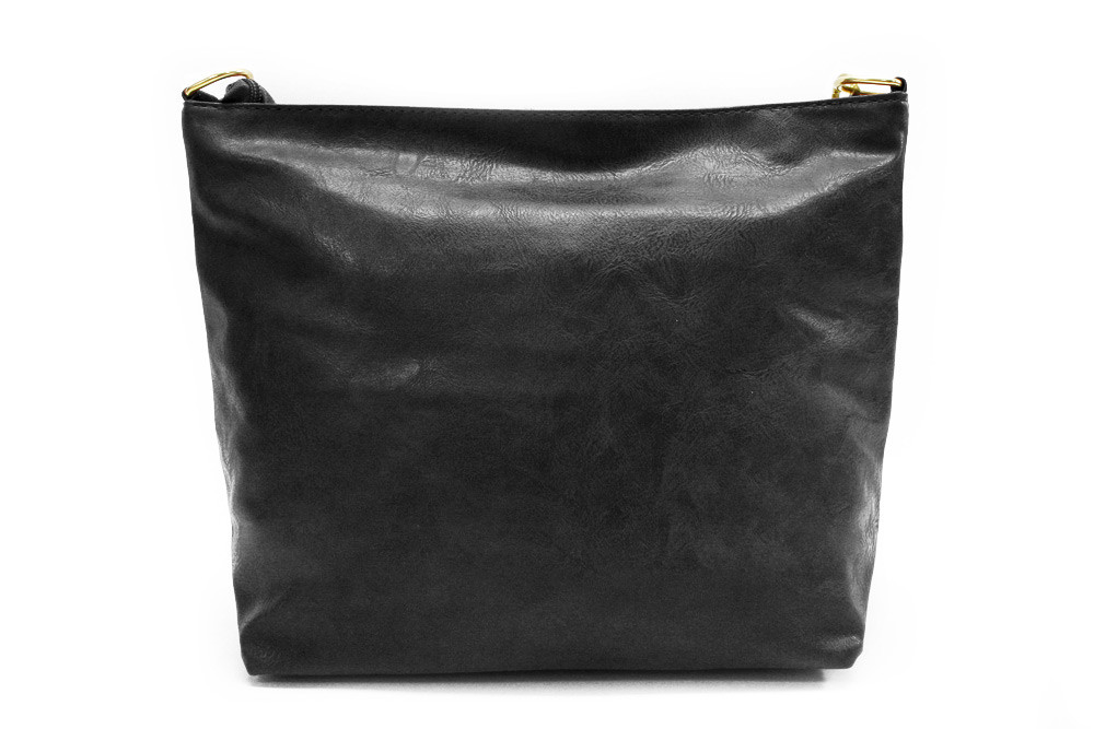 Černá dámská jednoduchá crossbody kabelka Amaya