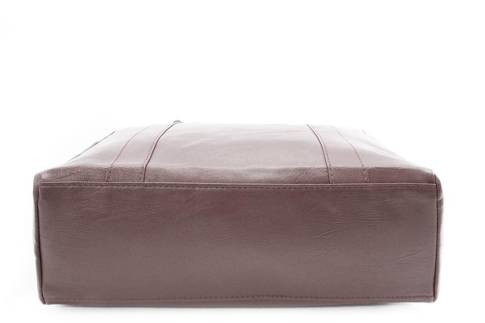 Fialová elegantní dámská kabelka do ruky i na rameno Alba