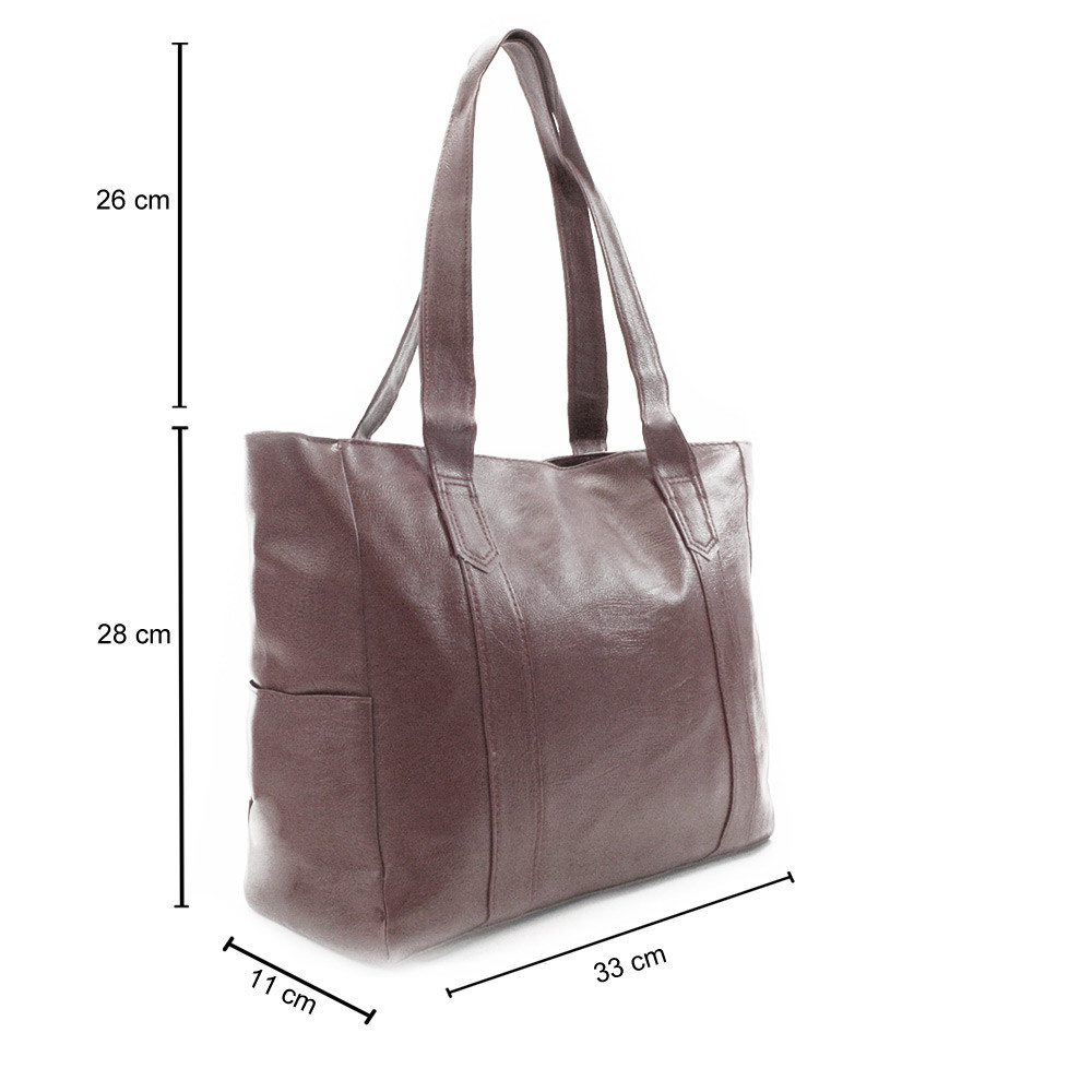 Fialová elegantní dámská kabelka do ruky i na rameno Alba