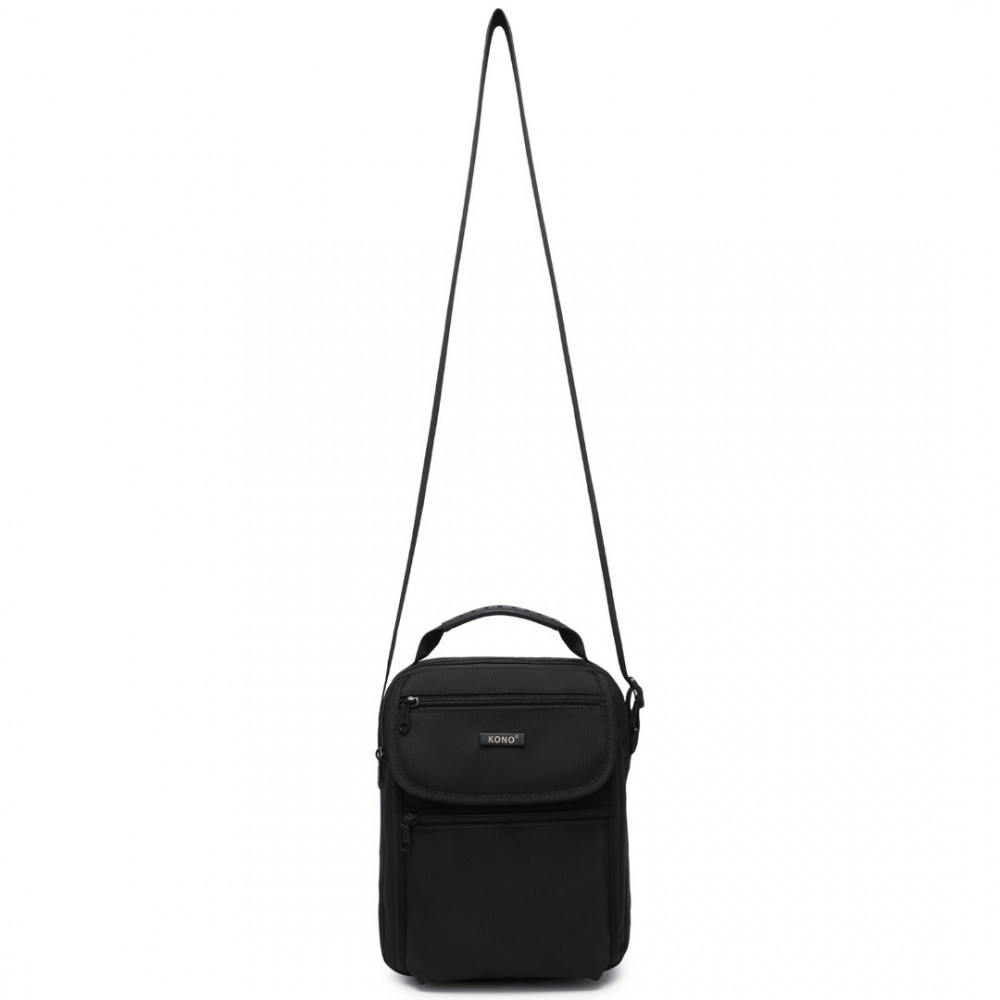 Černá pánská praktická crossbody taška Esperan