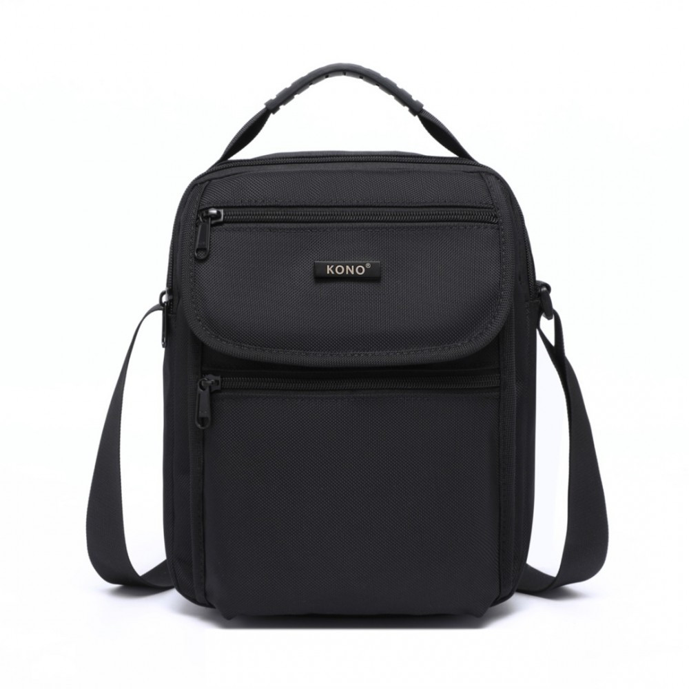 Černá pánská praktická crossbody taška Esperan