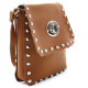 Hnědá klopnová dámská crossbody kabelka Elira