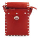 Červená klopnová dámská crossbody kabelka Elira