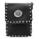 Černá klopnová dámská crossbody kabelka Elira