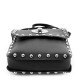 Černá klopnová dámská crossbody kabelka Elira