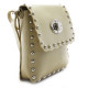 Zlatá klopnová dámská crossbody kabelka Elira