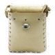 Zlatá klopnová dámská crossbody kabelka Elira