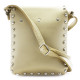 Zlatá klopnová dámská crossbody kabelka Elira